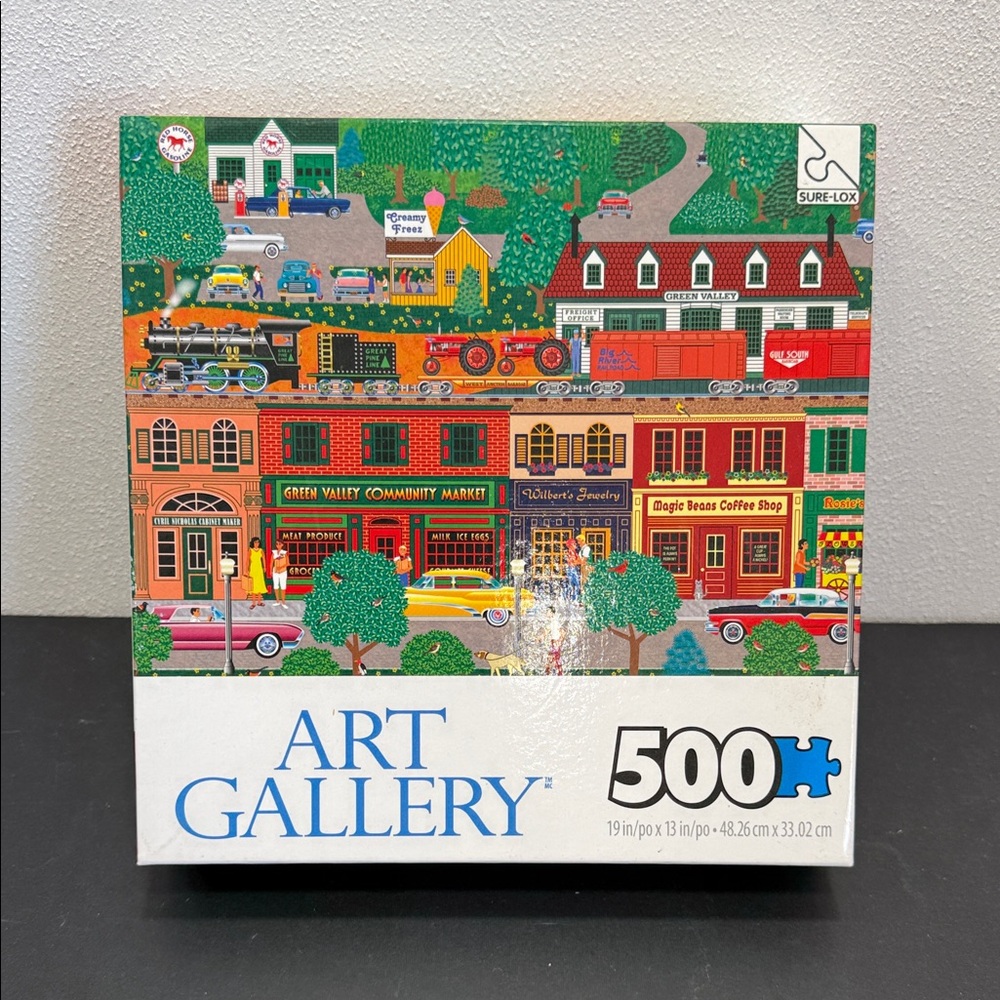 Art Gallery 500 piece jigsaw puzzle by Sure-Lox SALE🔴3/$25 🔴